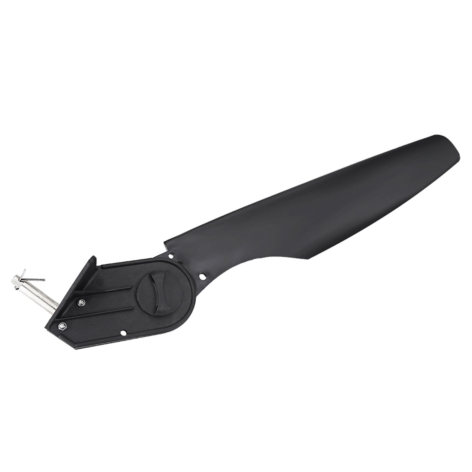 New Black Plastic Watercraft Canoe Kayak Angling Boat Rudder Foot Direction