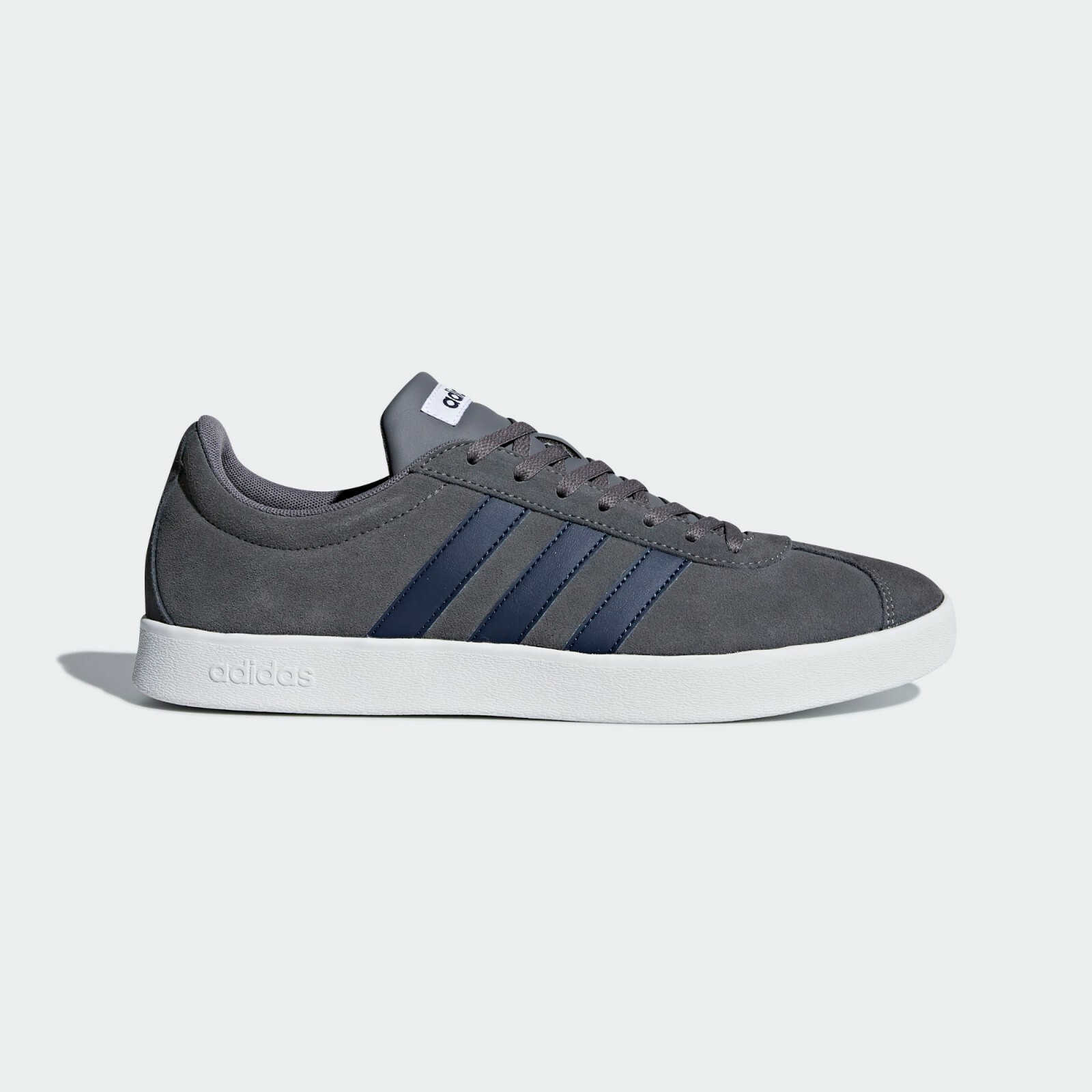 ADIDAS VL COURT 2.0 SHOES TRAINERS DA9862 GREY SUEDE UK SIZE 4 **BRAND  NEW** | eBay