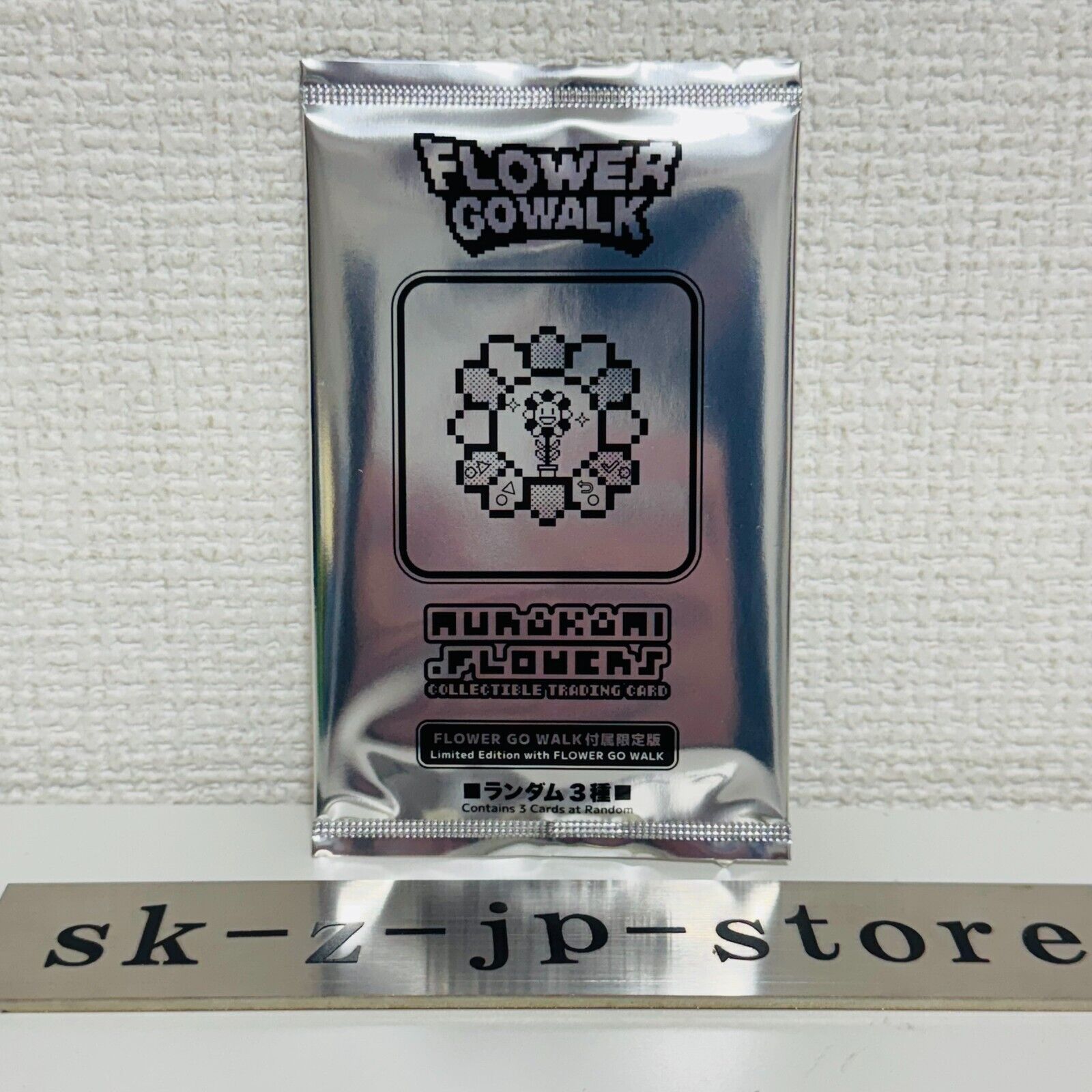 Takashi Murakami FLOWER GO WALK COLOR Aurora Rainbow Clear W Takashi Murakami FLOWER GO WALK COLOR Aurora Rainbow Clear W