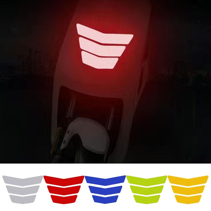 Reflective Strips Motorcycle Reflective Stickers Motorcycle Helmet Stickers