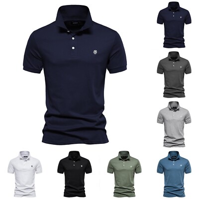 Polo casual top shirts for men