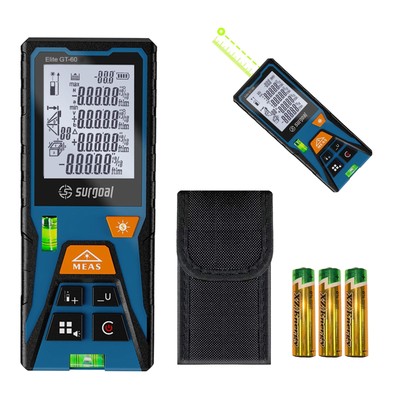 Laser Measure 196FT with Digital Angle,Green Beam Laser Measurement Tool with...