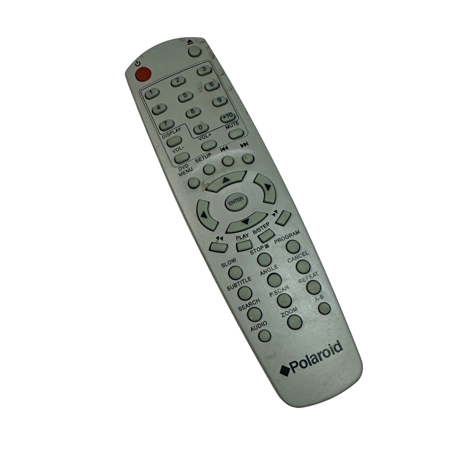 Polaroid JKT-17-P01 Polaroid DVD Player Remote Control Gray Fully Working