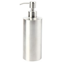 304 Stainless Steel Bathroom Sink Hand Pump Washing Up Liquid Soap Dispenser