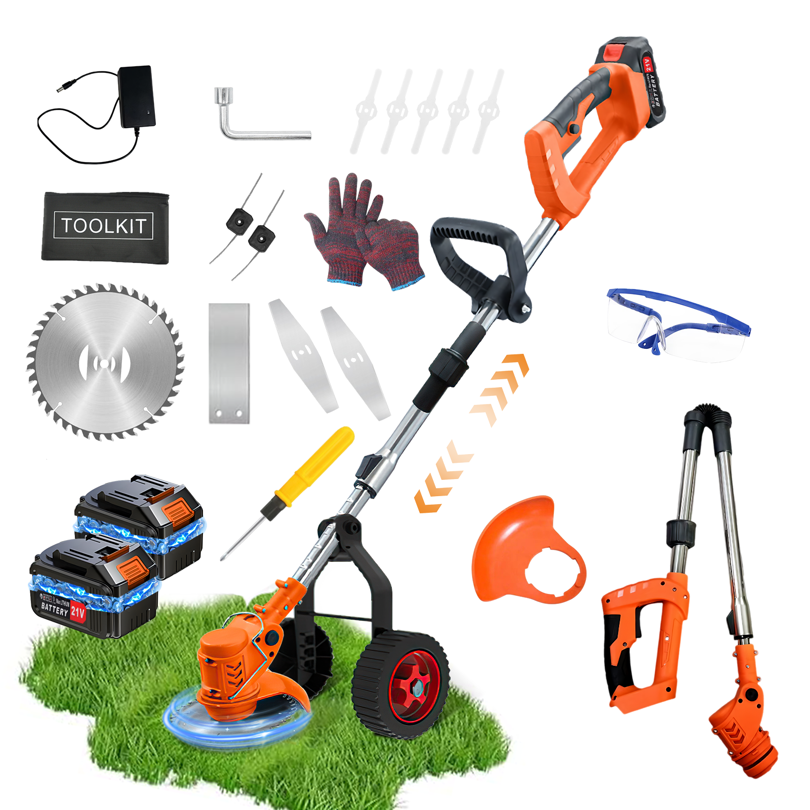Cutter 2 Batteries Adjustable