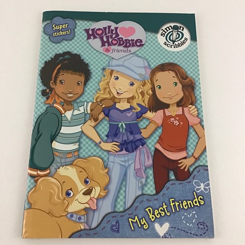 Holly Hobbie & Friends Coloring Book My Best Friends Super