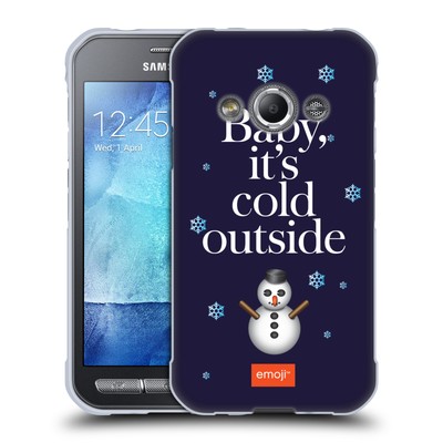 OFFICIAL emoji  WINTER QUOTES SOFT GEL CASE FOR SAMSUNG PHONES 4