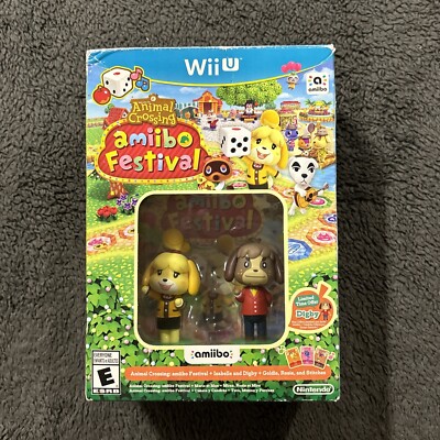 Animal Crossing: Amiibo Festival Bundle (Nintendo Wii U, 2015)