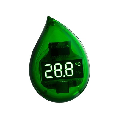 Aquarium-Thermometer zum Aufkleben, digitale LED-Anzeige, Temperaturmessung