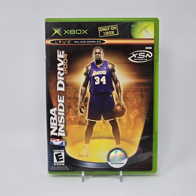 NBA Inside Drive 2004 (Original Xbox) CIB COMPLETE & TESTED