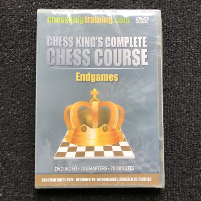 NEW Chess King's Complete Chess Course DVD Endgames