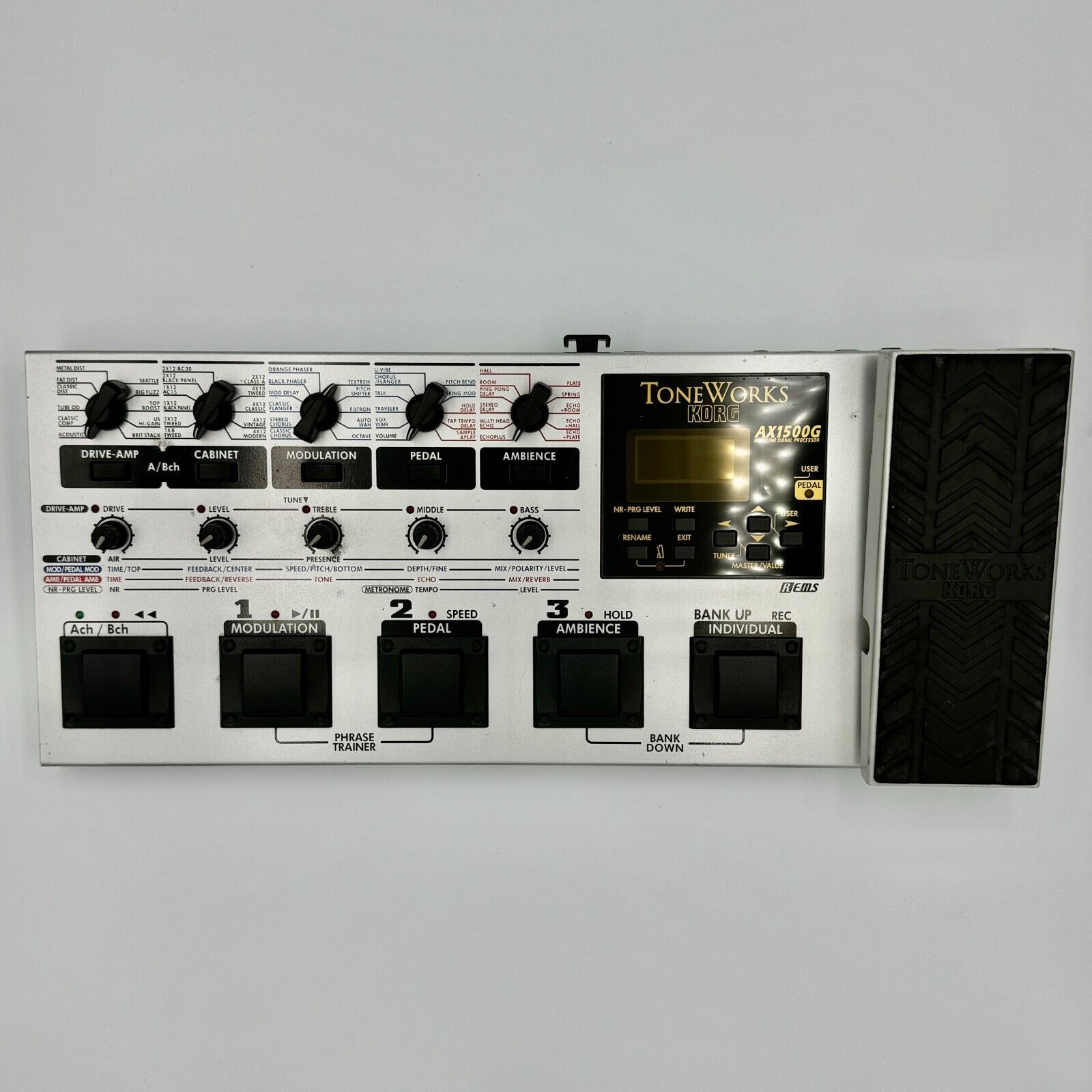 KORG TONEWORKS AX1500G Multi Effects Pedal Japan w/ Free KORG TONEWORKS AX1500G Multi Effects Pedal Japan w/ Free