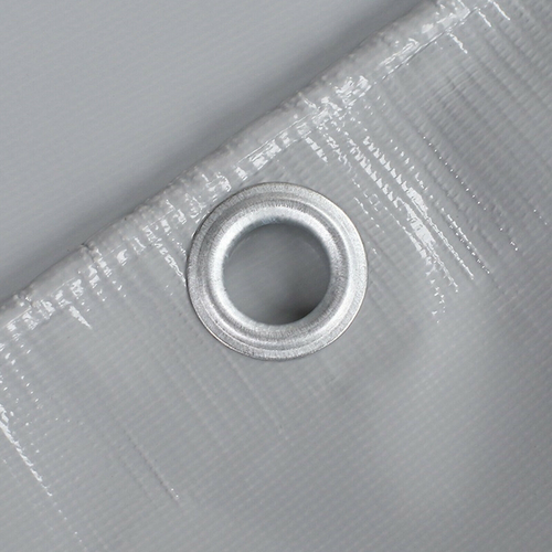 20 Mil Heavy Duty Tarp PVC Premium Vinyl Coated Tarpaulin Tent Shade w/ Grommets