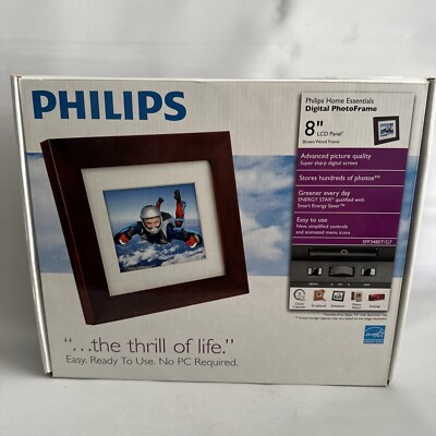 Phillips SPF3480T/G7 8  LCD Digital Picture Frame