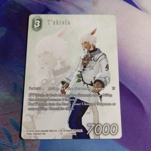 FF14 ジェネシス・ロズフィールド Foil notFoil2枚セット FF14