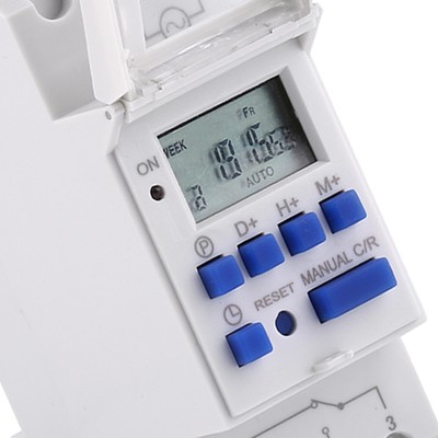 LCD Display Weekly Programmable Electronic Relay Time 16 ON And OFF Timer(AC LLI