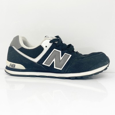 New Balance Boys 574 KL574SKG Черная повседневная обувь Кроссовки Размер 6 M