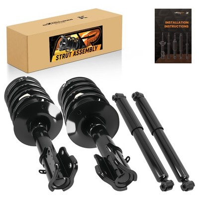 4pcs Front Rear Struts w/Coil Spring for Chrysler PT Cruiser 2001-2010 2.4L