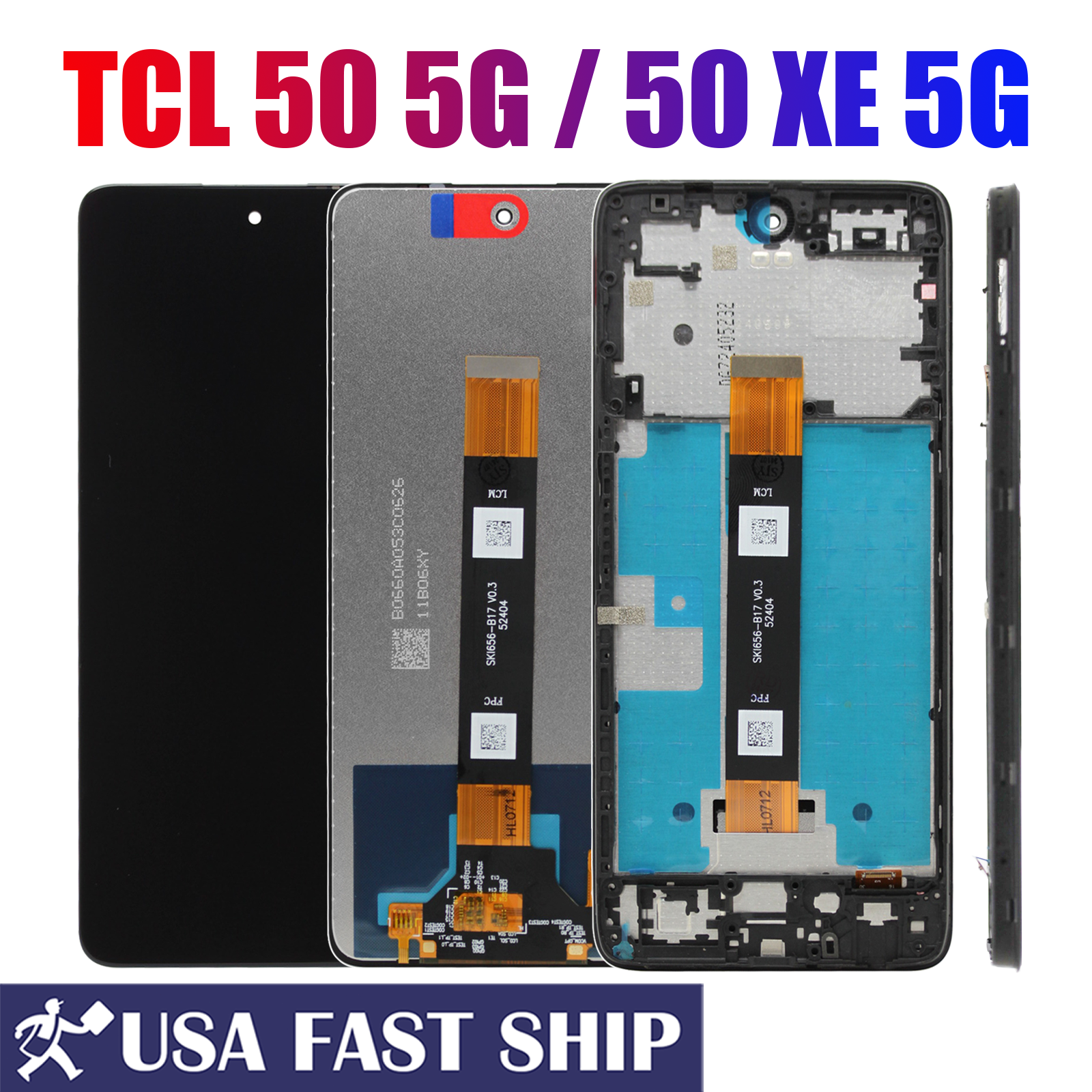 For TCL 50 5G T613K / 50 XE 5G T614SP LCD Display Touch For TCL 50 5G T613K / 50 XE 5G T614SP LCD Display Touch