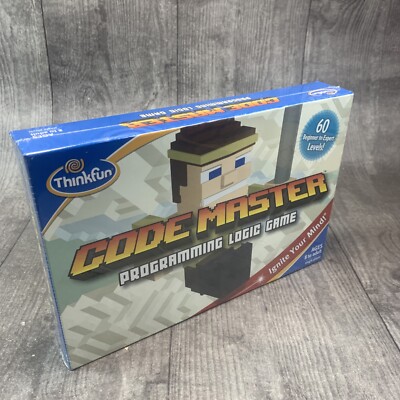 Thinkfun Code Master Programming Logic Minecraft Board Game - Brand New Sealed