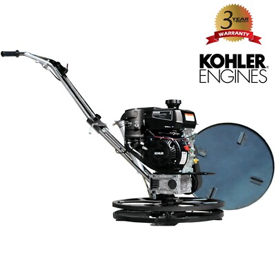 Power Trowel 6HP Kohler 24'' Float Pan Screed Edge Cement Concrete Finishing Tool