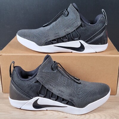 Nike Kobe AD NXT Basketball Shoes Size 8 Mens Athletic Black White 882049-007