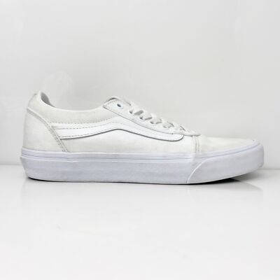 Vans Mens Off The Wall 507698 Белая повседневная обувь Кроссовки Размер 8.5, Белый, Off The Wall