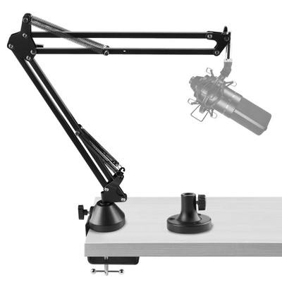 Geekria Microphone Boom Arm Mount for MXL 770, 990, 991, BCD-1