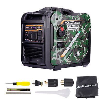 5500w Max 5000 Watt Gas Electric Start W/ Co Alert
