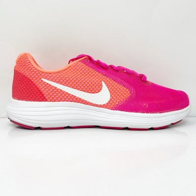 

Nike Womens Revolution 3 819303-601 Розовые кроссовки для бега, размер 7,5, Розовый, Revolution 3