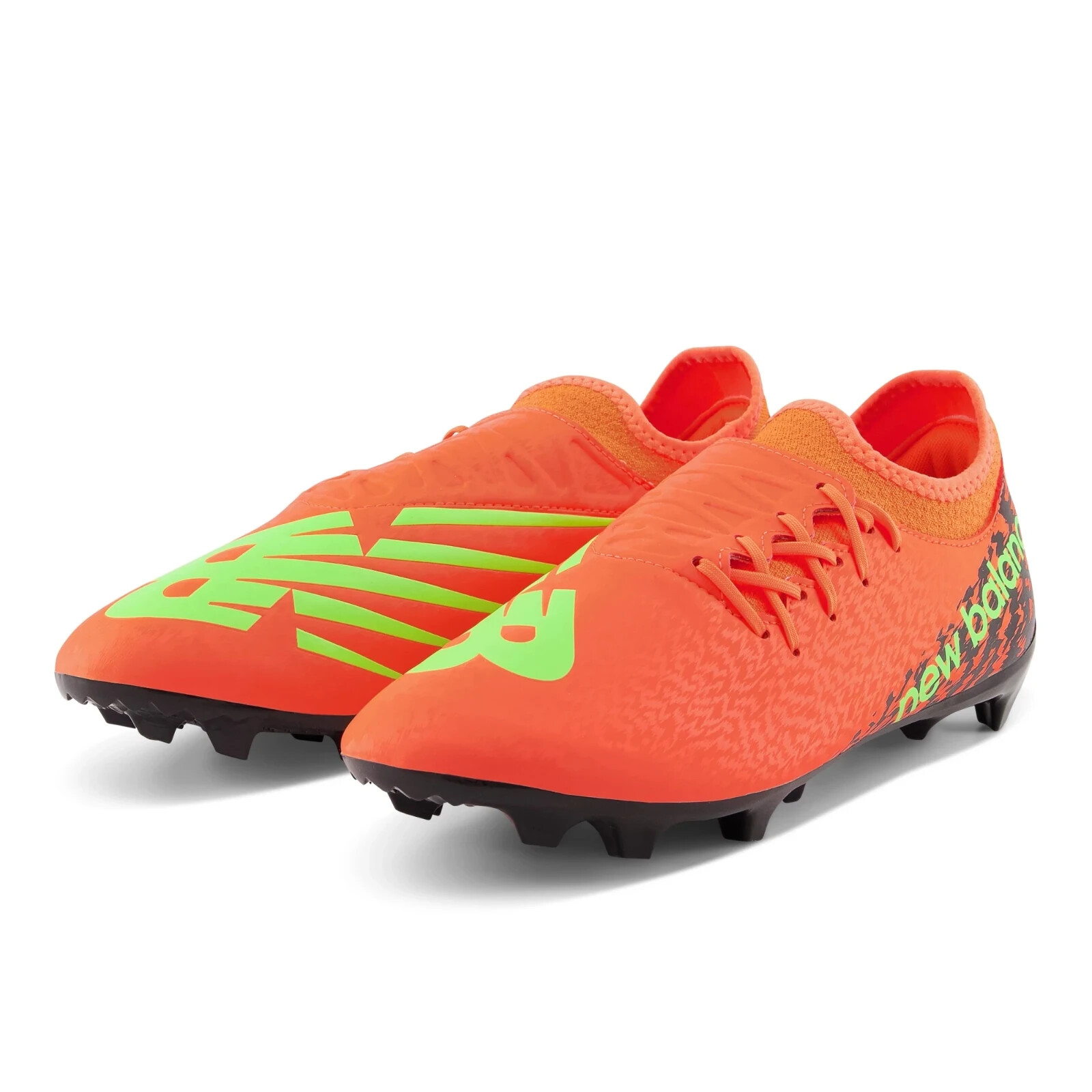 New Balance Furon サッカーシューズ ブラック/オレンジ New Balance ニューバランス FURON v7 DISPATCH TF ジュニア