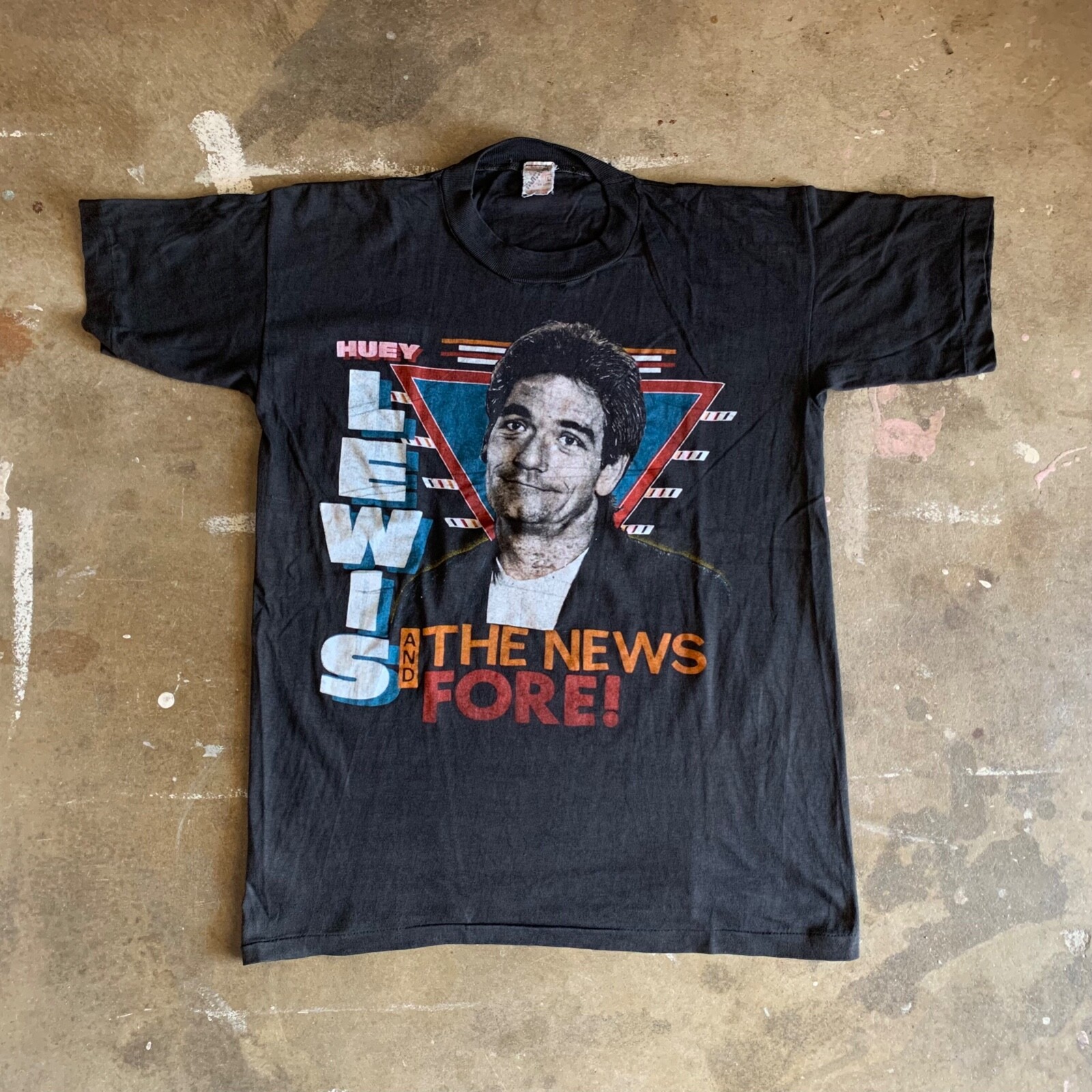 Huey Lewis Doobie Brothers シャツ 1987年 Vintage 1987 Doobie Brothers Huey Lewis Tour Tee | eBay