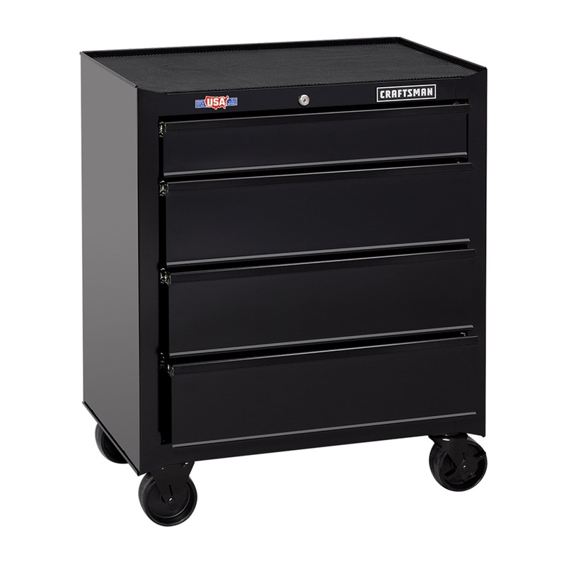 CRAFTSMAN 1000 Series 26.5-In W X 32.5-In H 4-Drawer Steel Rolling Tool Cabinet