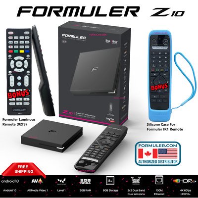 Formuler Z10  Android 10 Dual Band|Bonus Silicone Case and Bonus Formuler Remote