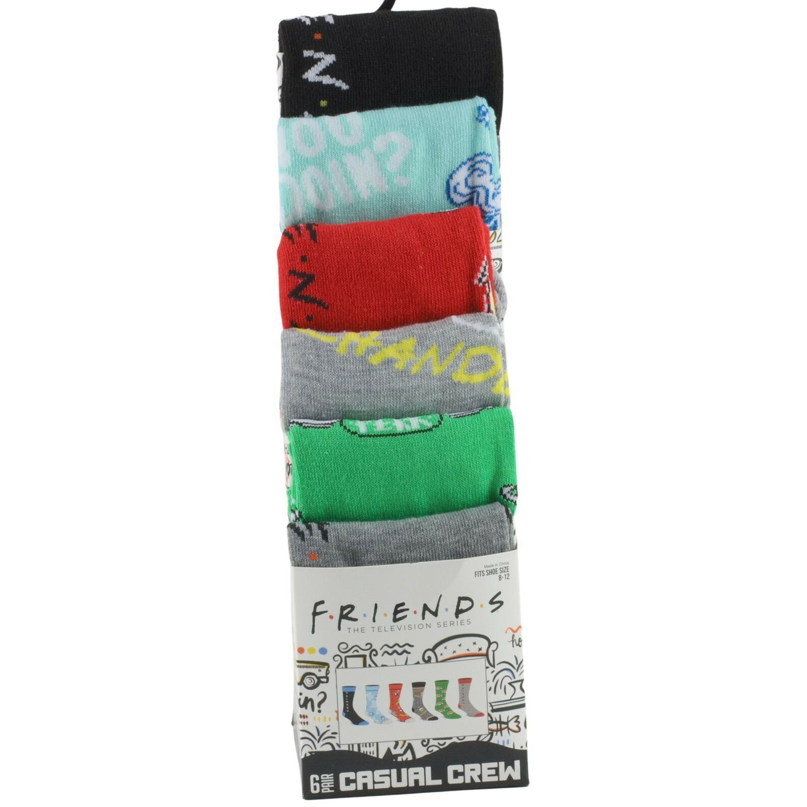 friends mens socks