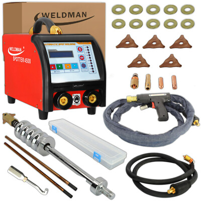 Weldman 4500 Spotter 400V Kit de Reparation Carrosserie Voiture