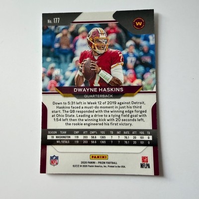 2020 Panini Prism Football #177 Dwayne Haskins