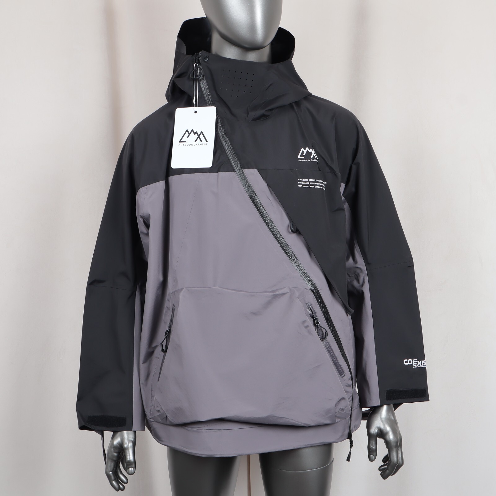 【美品】CMF COMFY×SNUG別注 テクニカルフィッシングジャケット黒XL CMF - CMF OUTDOOR GARMENT - ”SNUG” EXCLUSIVE FISHING JACKET