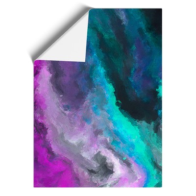 Exist Forever Abstract Wall Art Print Framed Canvas Picture Poster Decor