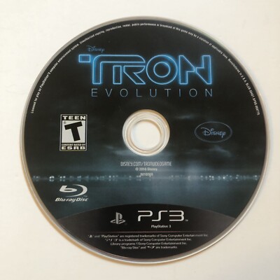 TRON: Evolution (Sony Playstation 3 PS3) DISC ONLY - Tested