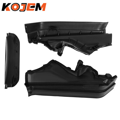3PCS For BMW X5 X6 E70 E71 06-14 Engine Upper Cover Compartment Partition Panel