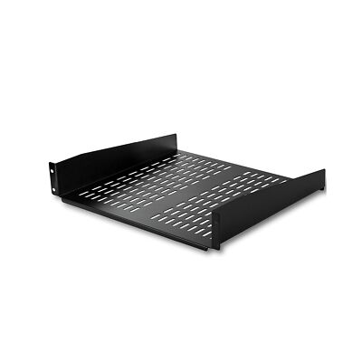 2UServerRackShelf Cantilever Tray for 19'' Weight Capacity 50lb 16'' D(CABSHELFV)