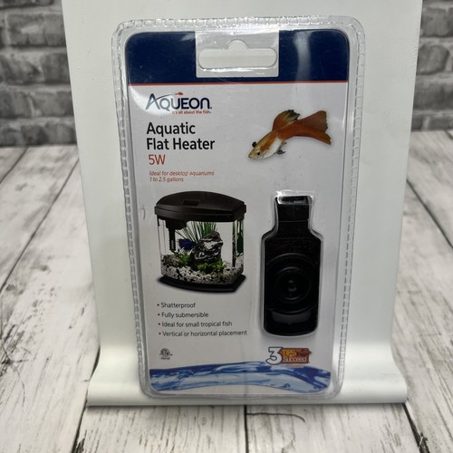 Aqueon Aquatic Flat Heater 5W For 1-2.5 Gallon Fish Tank FREE SHIP