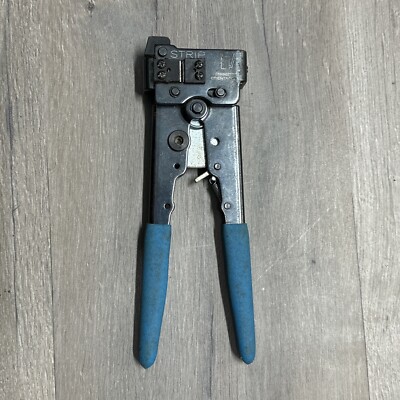 Tyco Electronics AMP 2-231652-0 RJ45 Ratcheting Modular Plug Crimping Tool