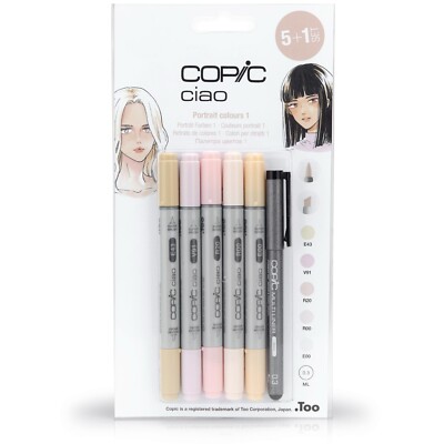 Copic Ciao 5+1 Set - Portrait Colours 1