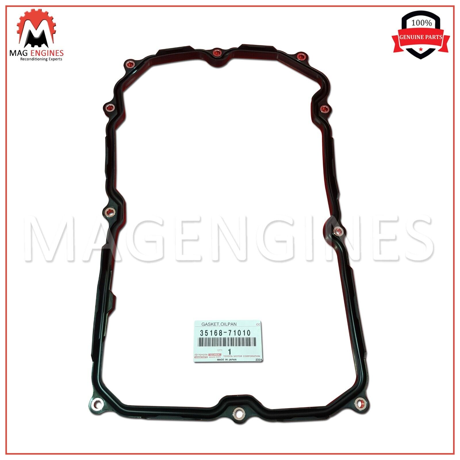 35168-71010 GENUINE OEM GASKET, AUTOMATIC TRANSMISSION OIL 35168-71010 GENUINE OEM GASKET, AUTOMATIC TRANSMISSION OIL