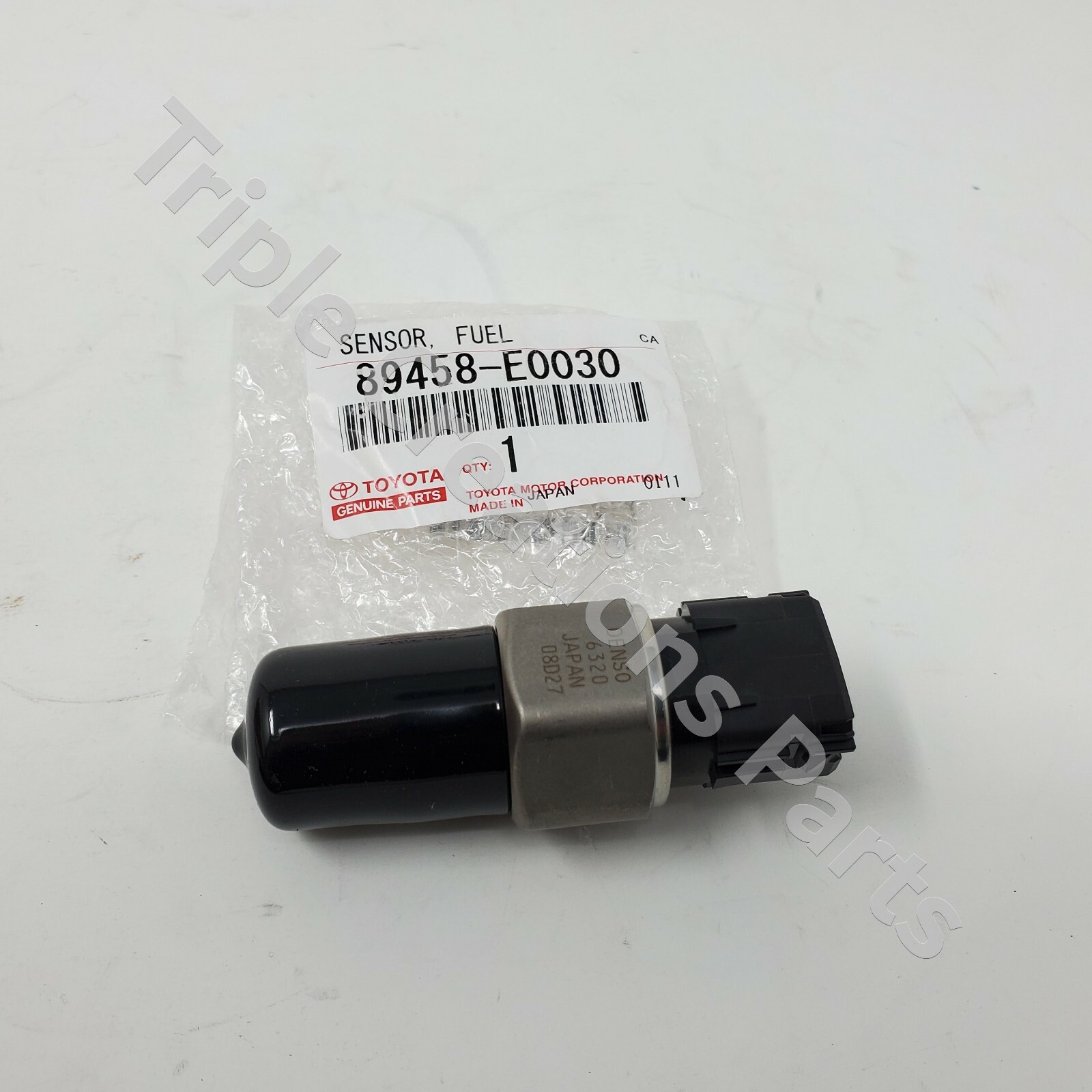 TOYOTA Genuine 89458E0030 Fuel Pressure Sensor OEM 89458