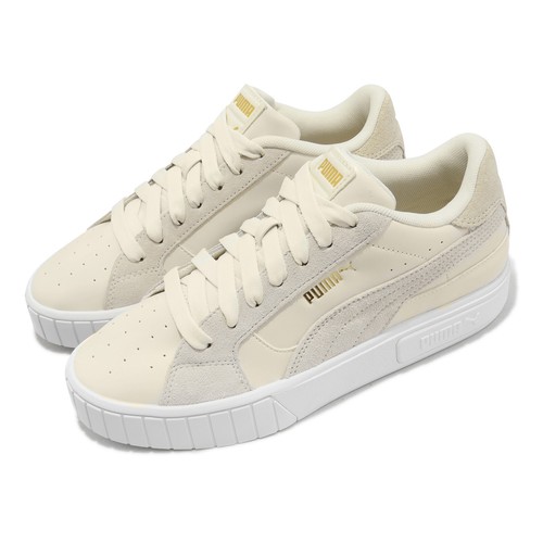 

Puma Cali Star Mix Wns Цвет слоновой кости Белая женская повседневная обувь для образа жизни 380220-16, Cali Star Mix Wns