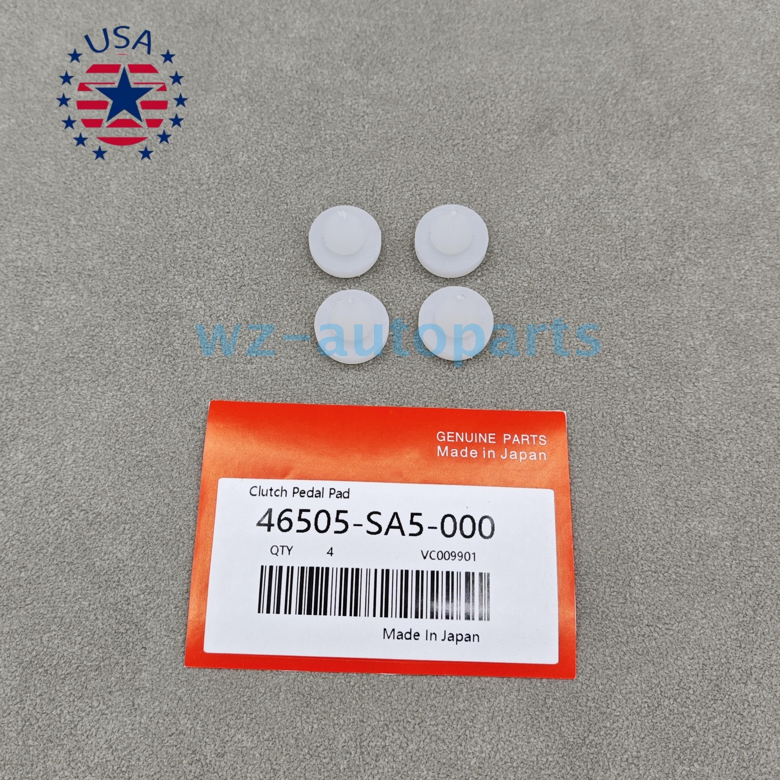 OEM 4PCS  Brake Clutch Pedal Stopper Stop Pad For Honda Civic Accord