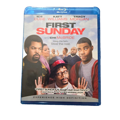 First Sunday Blu Ray 2008 Ice Cube Katt Williams Tracy Morgan